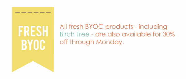 BYOC May 2013 30% off for NSD
