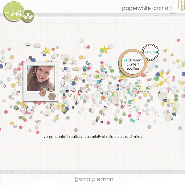 Paperwhite {confetti} from Plant Your Story by Sara Gleason available at TLP