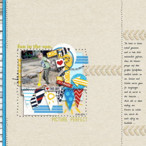 Poppy page design creative inspiration by Madlen